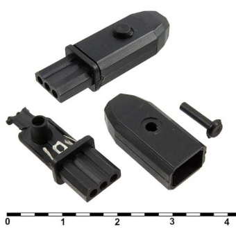 Трех контактный разъем питания от магазина РЭССИ