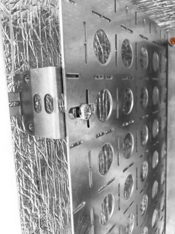 Шкаф коммутационный ЦМО (ШТВ-Н-15.6.5-4ААА-Т1) настенный 15U 600x530мм пер.дв.металл несъемн.бок.пан. 150кг серый 120град. 750мм всепогодный с вентилятором с нагревателем укомплектованный от магазина РЭССИ