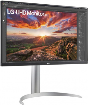 Монитор LG 27" UltraFine 27UP850N-W белый IPS LED 16:9 HDMI M/M матовая HAS Piv 400cd 178гр/178гр 3840x2160 DP 4K USB 5.9кг от магазина РЭССИ