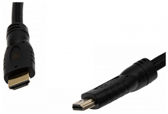 Кабель аудио-видео Cactus CS-HDMI.2-10 HDMI (m)/HDMI (m) 10м. Позолоченные контакты черный от магазина РЭССИ