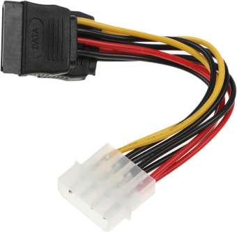 Кабель Premier 6-096-SATA-PSY Molex 8981 SATA SATA 0.15м (пакет) от магазина РЭССИ