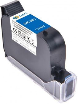 Картридж струйный G&G GB-001C голубой (42мл) для G&G GG-HH1001 от магазина РЭССИ