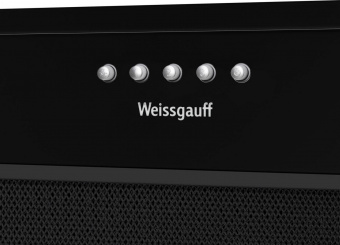 Вытяжка встраиваемая Weissgauff Alpha 45 PB BL черный управление: кнопочное (1 мотор) от магазина РЭССИ