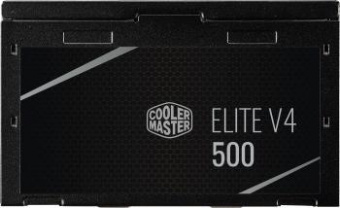 Блок питания Cooler Master ATX 500W Elite V4 80+ (24+4+4pin) APFC 120mm fan 5xSATA RTL от магазина РЭССИ