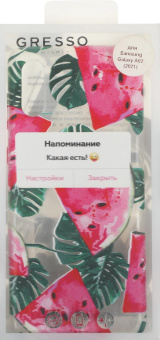 Чехол (клип-кейс) Gresso для Samsung Galaxy A02 Air прозрачный/рисунок (GR17AAAE9165) от магазина РЭССИ