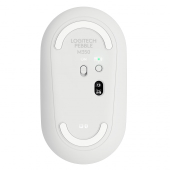 Мышь Logitech M350 белый оптическая (1000dpi) беспроводная BT/Radio USB (2but) от магазина РЭССИ