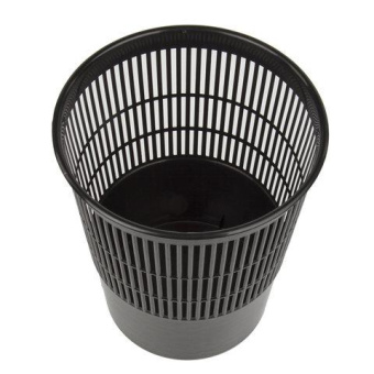 Корзина для бумаг BRAUBERG сетчатая 9 литров черная 237001 от магазина РЭССИ