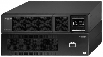 Источник бесперебойного питания Systeme Electriс SRT SRTSE6KRTXLI-NC 6000Вт 6000ВА черный от магазина РЭССИ