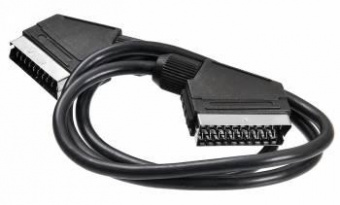 Кабель соединительный аудио-видео Buro SCART (m)/SCART (m) 1м. черный (BSC001-B-1) от магазина РЭССИ