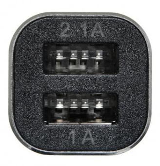 Автомобильное зар./устр. Digma DGCC-2U-3A-BS 15W 2.1A+1A 2xUSB универсальное черный от магазина РЭССИ