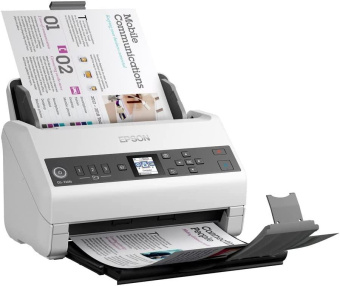 Сканер планшетный/протяжный Epson WorkForce DS-730N (B11B259401/B11B259502) A4 белый от магазина РЭССИ