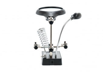 ZD-126-3 лупа  лампа, держатель третья рука от магазина РЭССИ