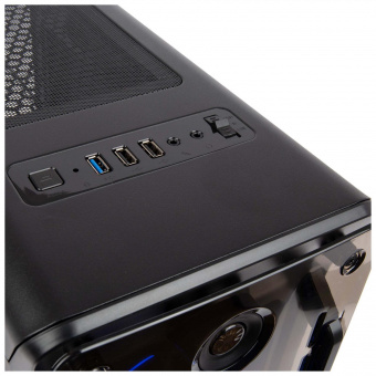 Корпус Hiper OB черный без БП ATX 2x120mm 2xUSB2.0 1xUSB3.0 audio bott PSU от магазина РЭССИ