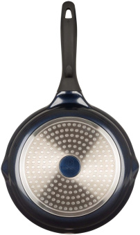 Сковорода Rondell Royal Blue RDA-1545 круглая 28см покрытие: Eclipse ручка несъемная (без крышки) синий от магазина РЭССИ