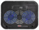 Подставка для ноутбука Buro BU-LCP140-B214H 14"338x255x22мм 1xUSB 2x 140ммFAN 480г металлическая сетка/пластик черный от магазина РЭССИ