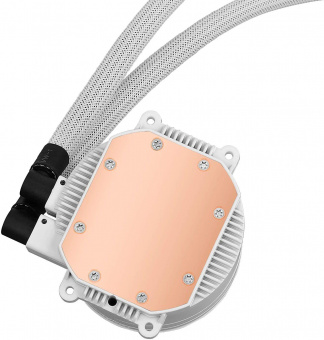 Система водяного охлаждения Aerocool Mirage L240 White Soc-AM4/1151/1200/2066/1700 4-pin 20-27dB Al+Cu 400W 1200gr LED Ret от магазина РЭССИ