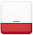 Сирена Hikvision DS-PS1-E-WE(Red Indicator) (DS-PS1-E-WE (RED INDICATOR)) от магазина РЭССИ