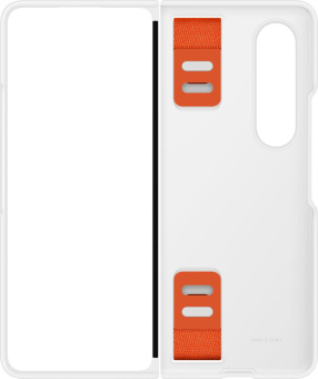 Чехол (клип-кейс) Samsung для Samsung Galaxy Z Fold4 Silicone Grip Cover Z Fold4 белый (EF-GF936TWEGRU) от магазина РЭССИ