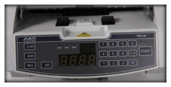 Счетчик банкнот PRO 85 Т-01037 мультивалюта от магазина РЭССИ