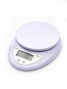 Весы электронные портативные KITCHEN SCALE WH-B05  5кг/1гр 2ААА от магазина РЭССИ