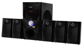 Микросистема Hyundai H-HA540 черный 150Вт FM USB BT SD/MMC/MS от магазина РЭССИ