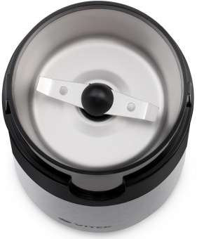 Кофемолка Vitek VT-1540 SR 120Вт сист.помол.:ротац.нож вместим.:40гр серебристый от магазина РЭССИ
