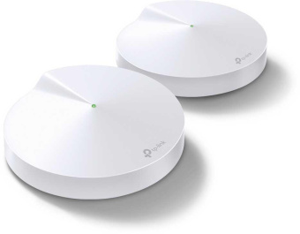 Бесшовный Mesh роутер TP-Link Deco M5 (DECO M5(2-PACK)) AC1300 10/100/1000BASE-TX белый (упак.:2шт) от магазина РЭССИ