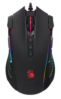 Мышь A4Tech Bloody J90s черный оптическая (8000dpi) USB (12but) от магазина РЭССИ