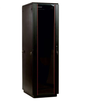 Шкаф коммутационный ЦМО (ШТК-М-42.8.8-1ААА-9005) напольный 42U 800x800мм пер.дв.стекл задн.дв.стал.лист 2 бок.пан. 500кг черный 655мм 123.39кг 180град. 2030мм от магазина РЭССИ
