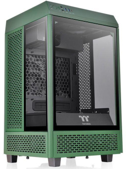 Корпус Thermaltake The Tower 100 Racing Green черный без БП miniITX 1x120mm 3x140mm 2xUSB3.0 audio bott PSU от магазина РЭССИ