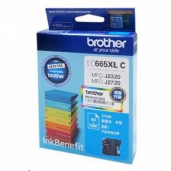 Картридж струйный Brother LC665XLC голубой (1200стр.) для Brother MFC-J2320/J2720 от магазина РЭССИ