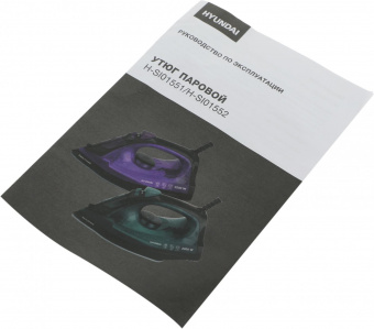 Утюг Hyundai H-SI01552 2200Вт черный/зеленый от магазина РЭССИ