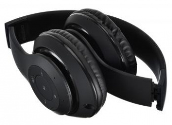 Гарнитура накладные Digma BT-14 черный беспроводные bluetooth оголовье (BT-14B) от магазина РЭССИ