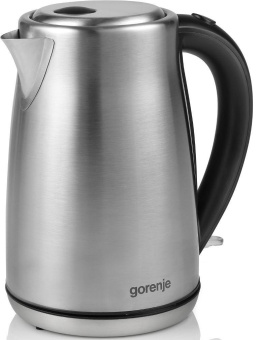 Чайник электрический Gorenje K17S 1.7л. 2000Вт нержавеющая сталь (корпус: металл) от магазина РЭССИ