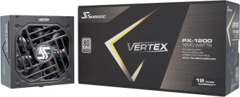 Блок питания Seasonic ATX 1200W VERTEX PX-1200 80+ platinum (20+4pin) APFC 135mm fan 18xSATA Cab Manag RTL от магазина РЭССИ