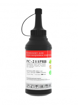 Тонер Pantum PC-211PRB черный флакон для принтера Series P2200/2500/M6500/6550/6600 от магазина РЭССИ