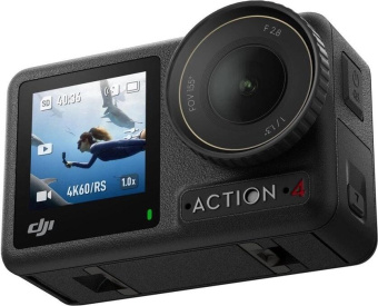 Экшн-камера Dji Osmo Action 4 Standard Combo 1xCMOS 12Mpix серый/черный от магазина РЭССИ