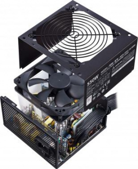 Блок питания Cooler Master ATX 550W MWE White V2 80+ (24+4+4pin) APFC 120mm fan 6xSATA RTL от магазина РЭССИ