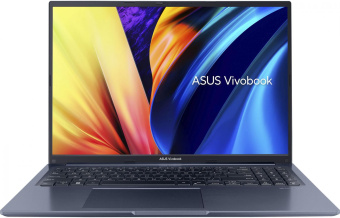 Ноутбук Asus VivoBook 16X M1603QA-MB309 Ryzen 7 5800H 16Gb SSD1Tb AMD Radeon 16" IPS WUXGA (1920x1200) noOS blue WiFi BT Cam (90NB0Y81-M00KX0) от магазина РЭССИ