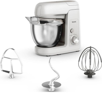 Кухонная машина Tefal Bake Partner QB520B38 планетар.вращ. 1100Вт серый/серебристый от магазина РЭССИ
