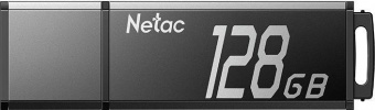 Флеш Диск Netac 128Gb U351 NT03U351N-128G-30BK USB3.0 серый от магазина РЭССИ