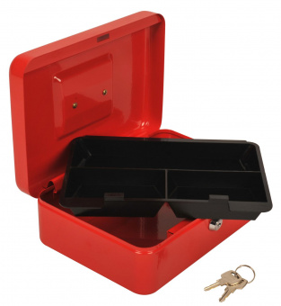 Ящик для денег Cactus CS-CB-003RD 90x250x180 красный от магазина РЭССИ
