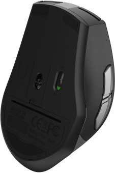 Мышь A4Tech Fstyler FG35S серый/черный оптическая (2000dpi) silent беспроводная USB (6but) от магазина РЭССИ