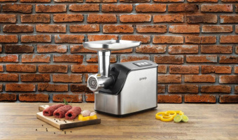 Мясорубка Gorenje MG2202XE 2200Вт нержавеющая сталь/черный от магазина РЭССИ