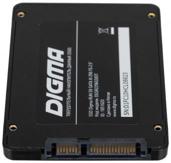 Накопитель SSD Digma SATA III 256Gb DGSR2256GS93T Run S9 2.5" от магазина РЭССИ