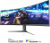 Монитор Asus 49" ROG Strix XG49VQ черный VA LED 32:9 HDMI M/M матовая HAS Piv 450cd 3840x1080 144Hz FreeSync 2 DP FHD USB 12.2кг от магазина РЭССИ