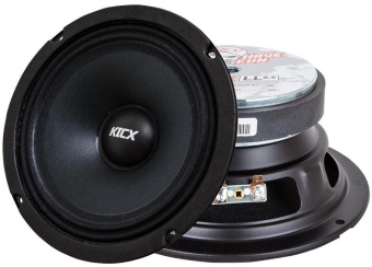 Колонки автомобильные Kicx LL6.5 VER.2 (без решетки) 300Вт 95дБ 4Ом 16.5см (6 1/2дюйм) (ком.:2кол.) широкополосные однополосные от магазина РЭССИ