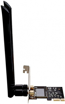 Сетевой адаптер WiFi D-Link DWA-582 DWA-582/RU/10/B1A AC1200 PCI Express (ант.внеш.съем) 2ант. (упак.:10шт) от магазина РЭССИ