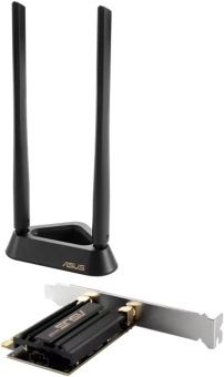 Сетевой адаптер Wi-Fi + Bluetooth Asus PCE-AXE59BT AX2400 PCI Express x1 2ант. от магазина РЭССИ