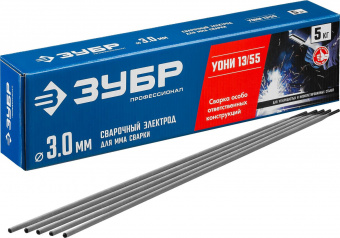 Электроды Зубр Профессионал D3мм L350мм 5000гр (40025-3.0) от магазина РЭССИ